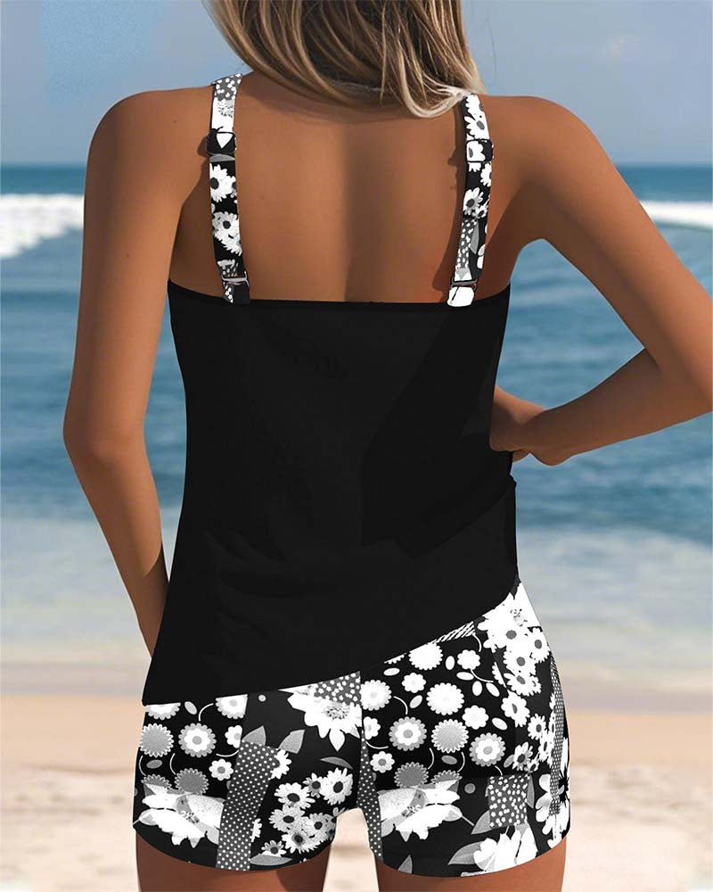 Serenity | Swimsuit Tank & Boxer Set