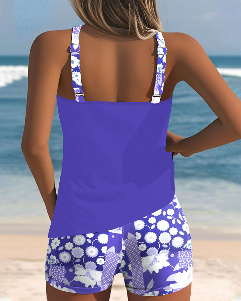 Serenity | Swimsuit Tank & Boxer Set