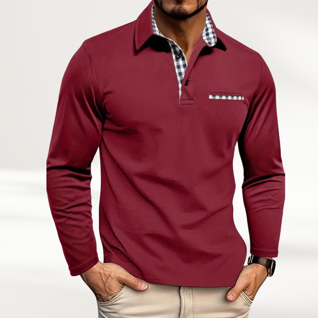 Oliver™ | Men's Long Sleeve Polo Shirt