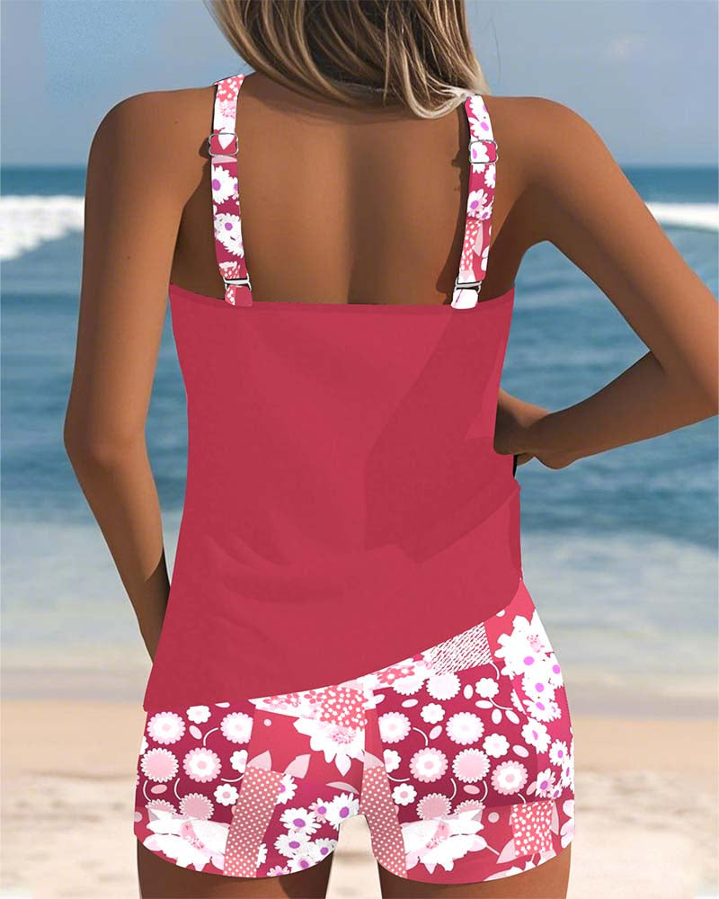 Serenity | Swimsuit Tank & Boxer Set