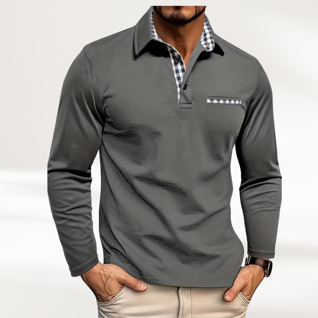 Oliver™ | Men's Long Sleeve Polo Shirt